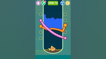Save The Fish! Level 73 Gameplay Walkthrough Android #Shorts