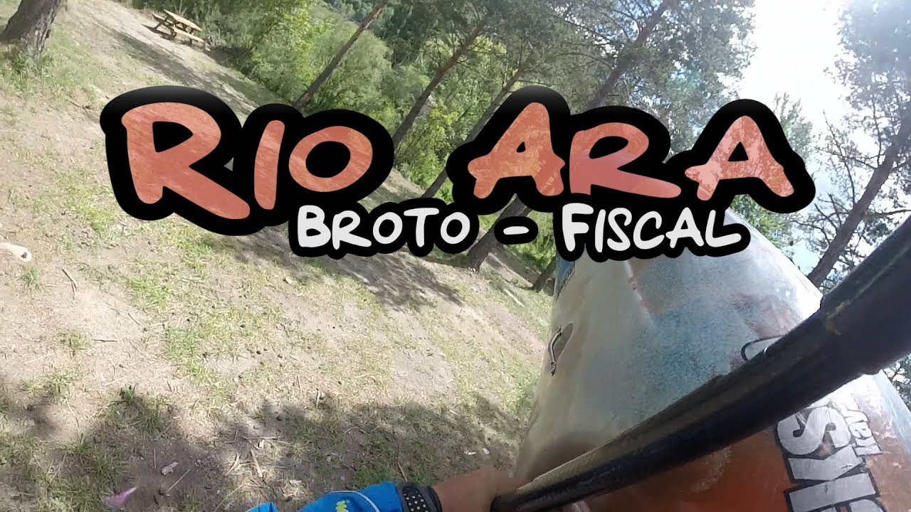 #11 kayak río Ara (Brotó-Fiscal) 14 km III -  III+  (20m3s)