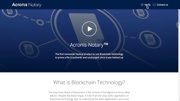 How to use notarized backups in Acronis True Image