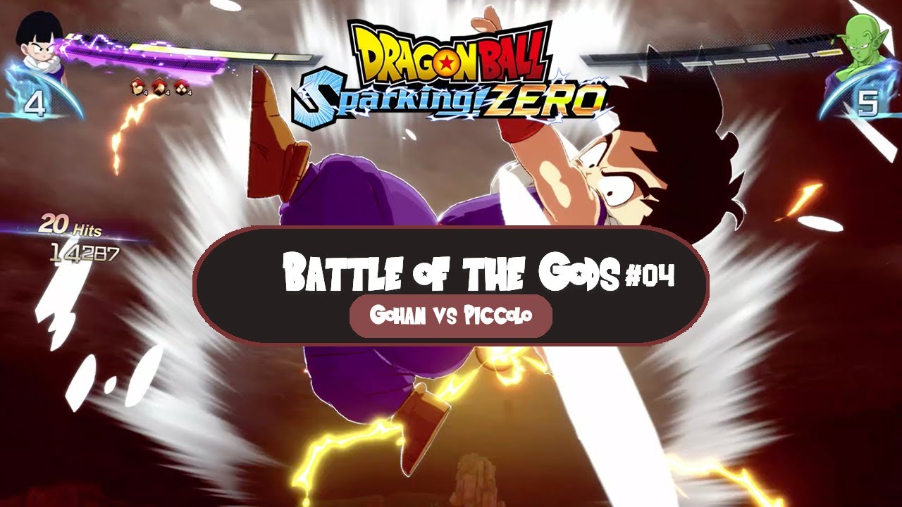Battle of the Gods #4 | Masenko : Gohan vs Piccolo | DRAGON BALL ...