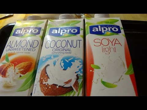 Milk alternatives - soy, almond or coconut: which non-dairy milk is best?Live Test part 1