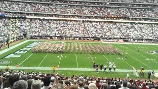 Aggie Band Playing @ Reliant Stadium 9-11-11