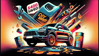 DIY Porsche Cayenne V6 3.6 Oil Change & Service Reset | Save $400 vs. Dealership Quote!
