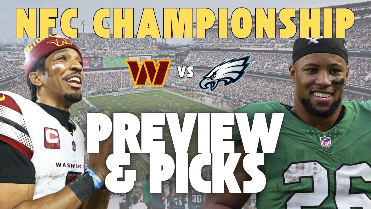 Eagles vs Commanders: NFC Championship Preview - YouTube
