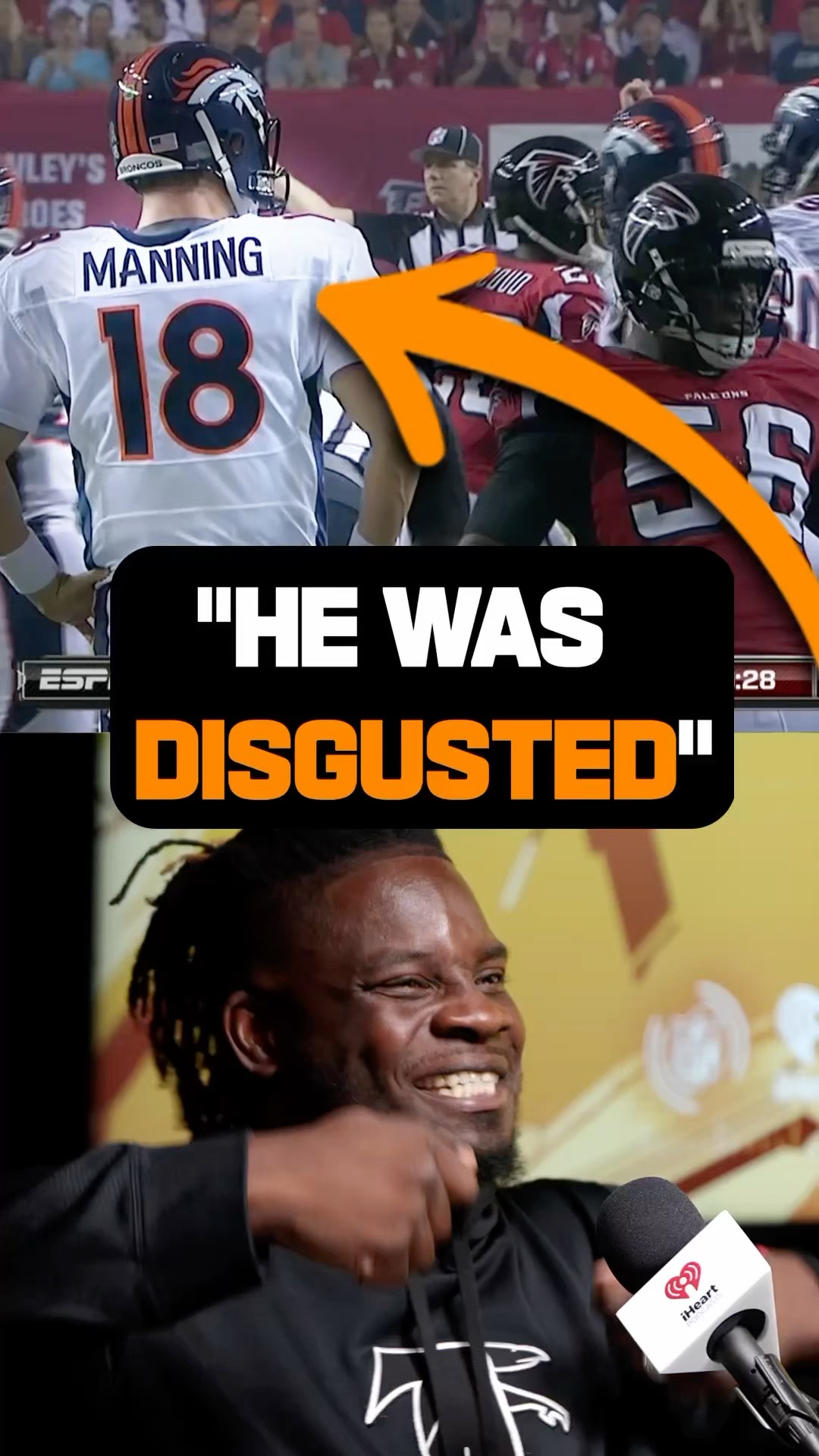 “One time I pulled up on Peyton Manning”