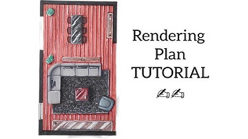 plan rendering with markers / part 2