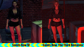 Saints Row IV vs Saints Row: The Third Remaster | Graphics Comparison