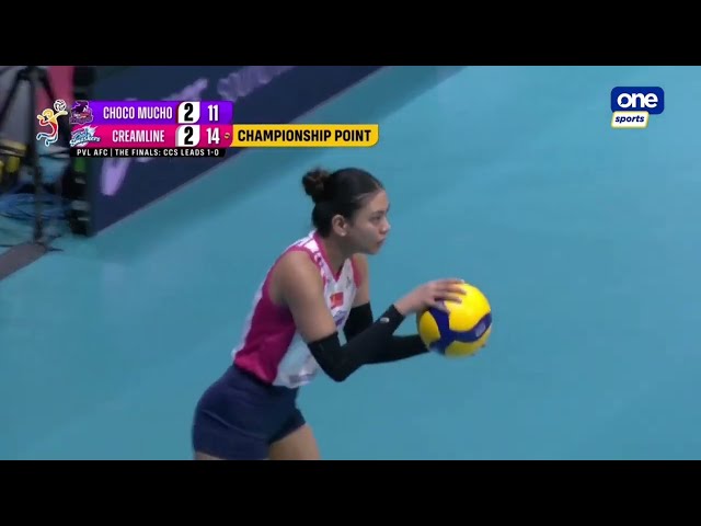 BDL in championship points|pvl finals game 2 set 5 highligts#shortfeeds#chocomucho#ccs#deanWong class=