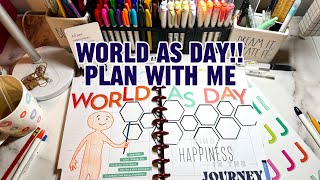 WORLD AS DAY | PLAN WITH ME