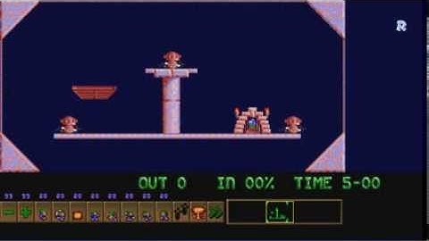 Lemmings solution: Fun 9 - As long as you try your best