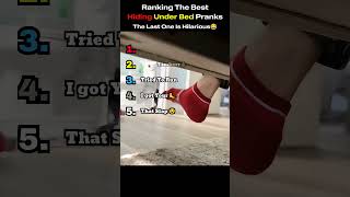 Top 5 Hiding Under The Bed Pranks