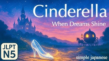 [Wereldsprookje] Assepoester (Eenvoudig Japans・Luistertraining・JLPT N5)