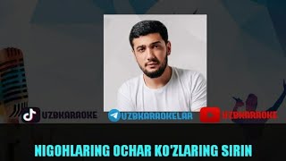 Jaloliddin Ahmadaliyev-Indamaygina Karaoke Minus Video