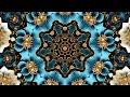 Art Nouveau Style Kaleidoscope: Mesmerizing Floral Visuals [4K]