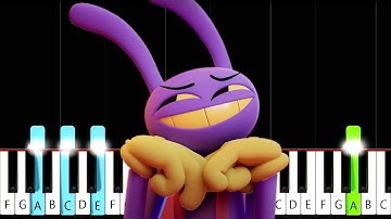 Daisy Bell Song (The Amazing Digital Circus) - Piano Tutorial