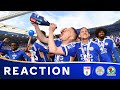 &quot;In Football It&#39;s Tough To Win Things&quot; 🏆 | Jamie Vardy After Lifting Championship Trophy