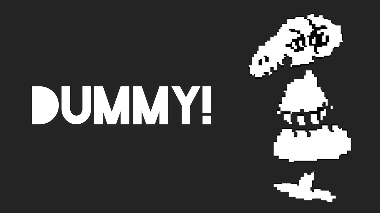 Dummy! Undertale 8bit Cover YouTube