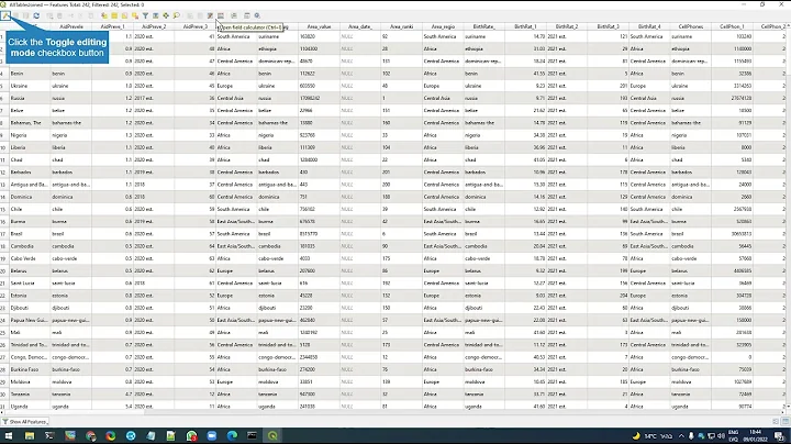 QGIS remove fields from the attribute table