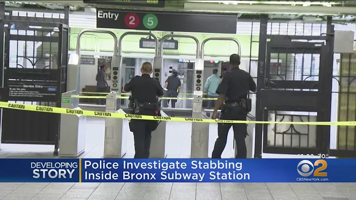 NYPD Probing Bronx Subway Station Stabbing