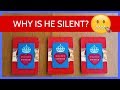 WHY IS HE SILENT? 🤐❤️ *Pick A Card* Love Relationship Tarot Reading Timeless