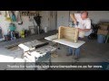 Building a wooden crate for bonsai trees