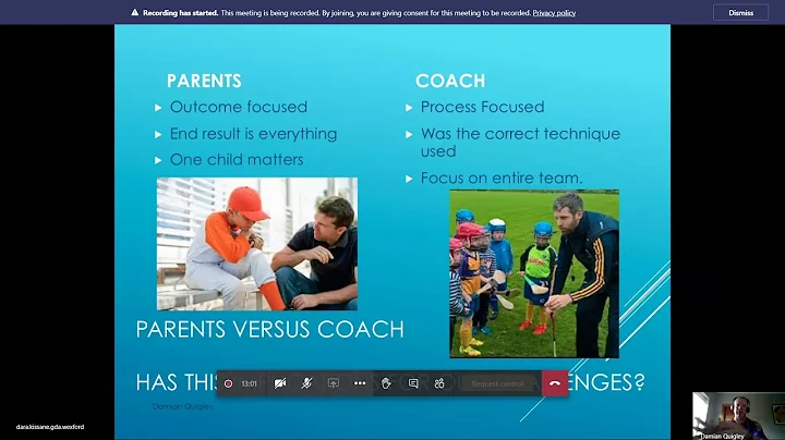 Technical Coaching (Damien Quigley) - Wexford GAA