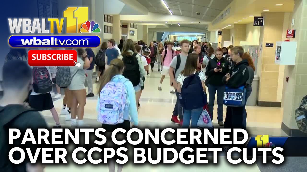 Parents concerned over CCPS budget cuts - YouTube