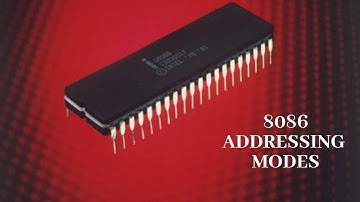 12 8086 ADDRESSING MODES
