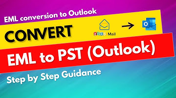 EML to PST conversion (Email Migration) in easy steps #email #mail #migration #technical