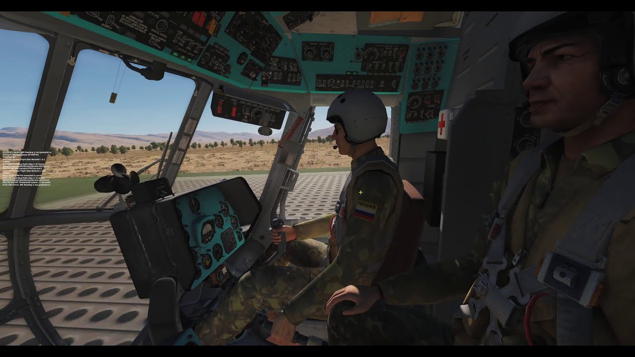 Миссия на Ми-8 с CMF, TheLT и друзьями.