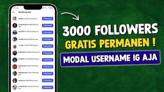 CARA MENAMBAH FOLLOWERS INSTAGRAM GRATIS PERMANEN 2026 TANPA AKUN TUMBAL |  AKUN AKTIF INDONESIA