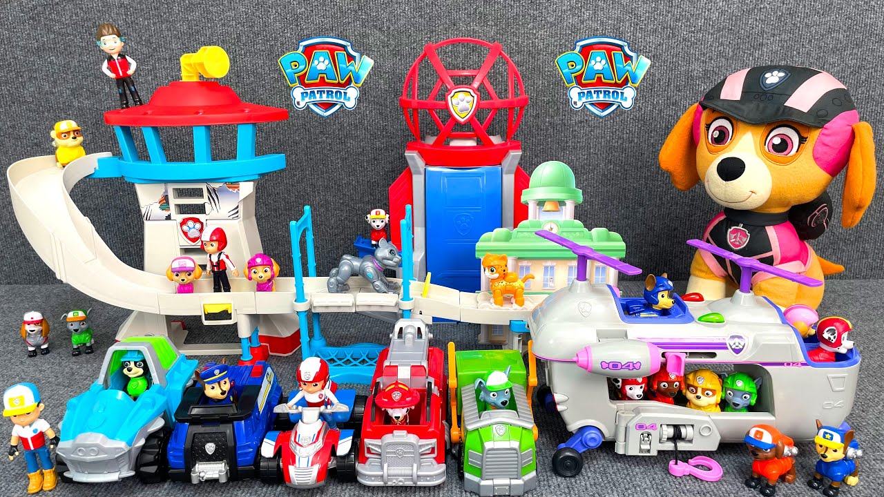 19 Minutes Satisfying Unboxing Cool Paw Patrol Toys ASMR | Toy Review