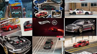Hot Wheels IMX Exclusive Ferrari Testarossa, New Hot Wheels Nighburnerz 5 Pack, Tarmac Works Update