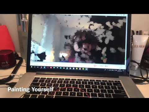 Painting Yourself by using p5js