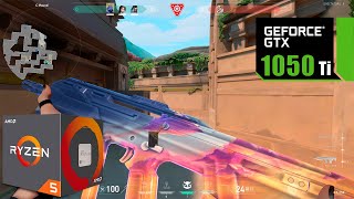 Valorant : ON GTX 1050 Ti   Ryzen 5 5600X