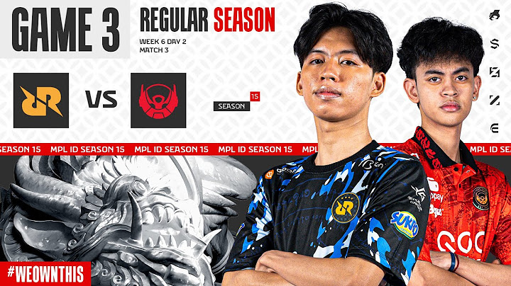 RRQ HOSHI vs BIGETRON ESPORTS | Regular Season Week 6 Day 2 | Game 3 | #MPLIDS15