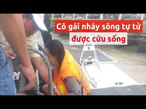 Video Cứu kịp thời 1 cô gái nhảy sông Đà Rằng tự tử - PLO - youtube