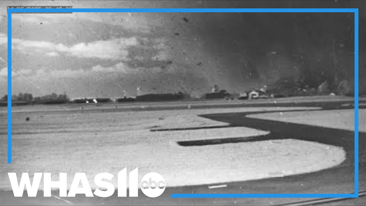 Security video shows moment EF-4 tornado hit London, Kentucky airport