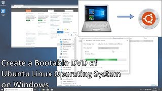 Create Ubuntu Linux bootable DVD on Windows