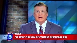 A Class Action Lawsuit Over Restaurant Surcharges May Proceed A Federal Judge Ruled