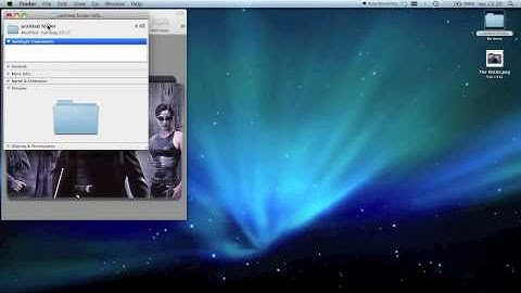 applying a custom folder icon (mac os x)