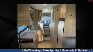 Magnificent 2026 Winnebago Ekko Class C RV For Sale in Rockford, IL