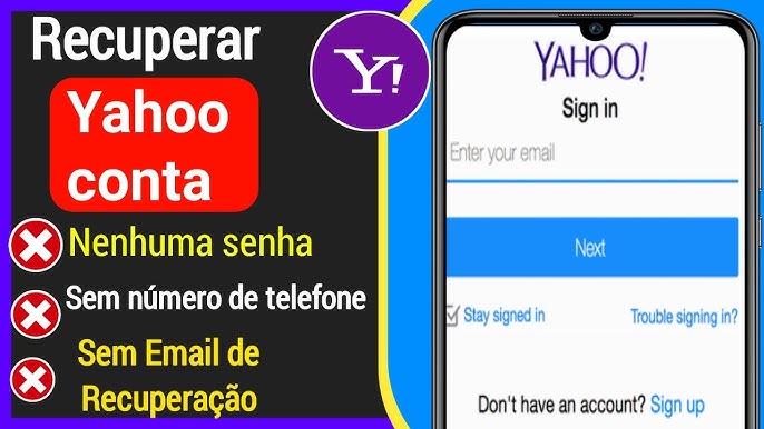 Como Recuperar a Senha do Yahoo e Email Apagado ou Excluído