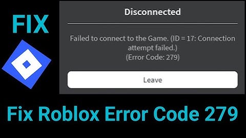 Fix Roblox Error Code 279 | Connection Problem Solved 2025