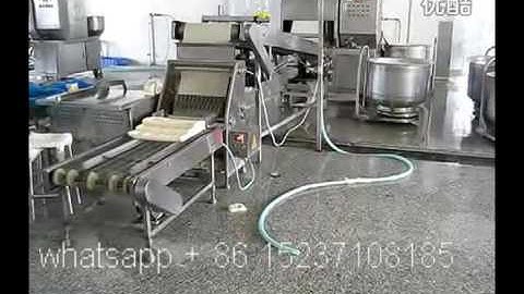 Round / square spring roll forming machine / samosa pastry sheet making machine