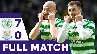 SEVEN Goals Scored In Dominant Celtic Win | Celtic 7-0 St. Johnstone | Full Match Replay
