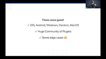 Modern Cross Platform with Ionic and Capacitor - Mike Hartington