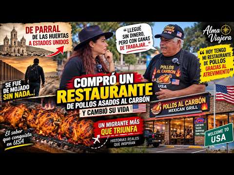🔥 SE FUE DE MOJADO A USA… ¡Y TERMINÓ COMPRANDO SU PROPIO RESTAURANTE!