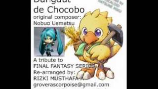Hatsune Miku sings "Dangdut de Chocobo"