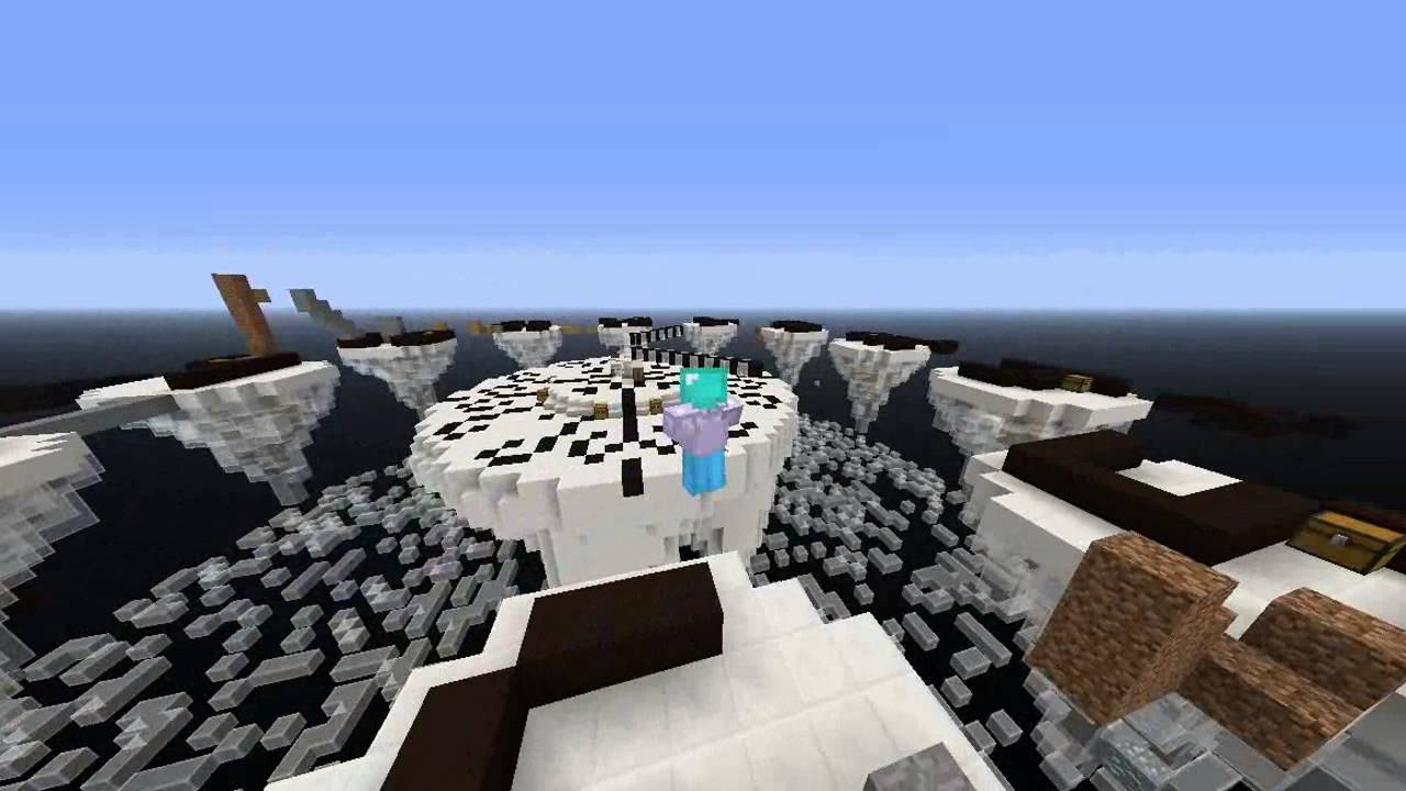 Cubecraft NO PREMIUM 1.8 Minecraft Server Sky Wars - YouTube